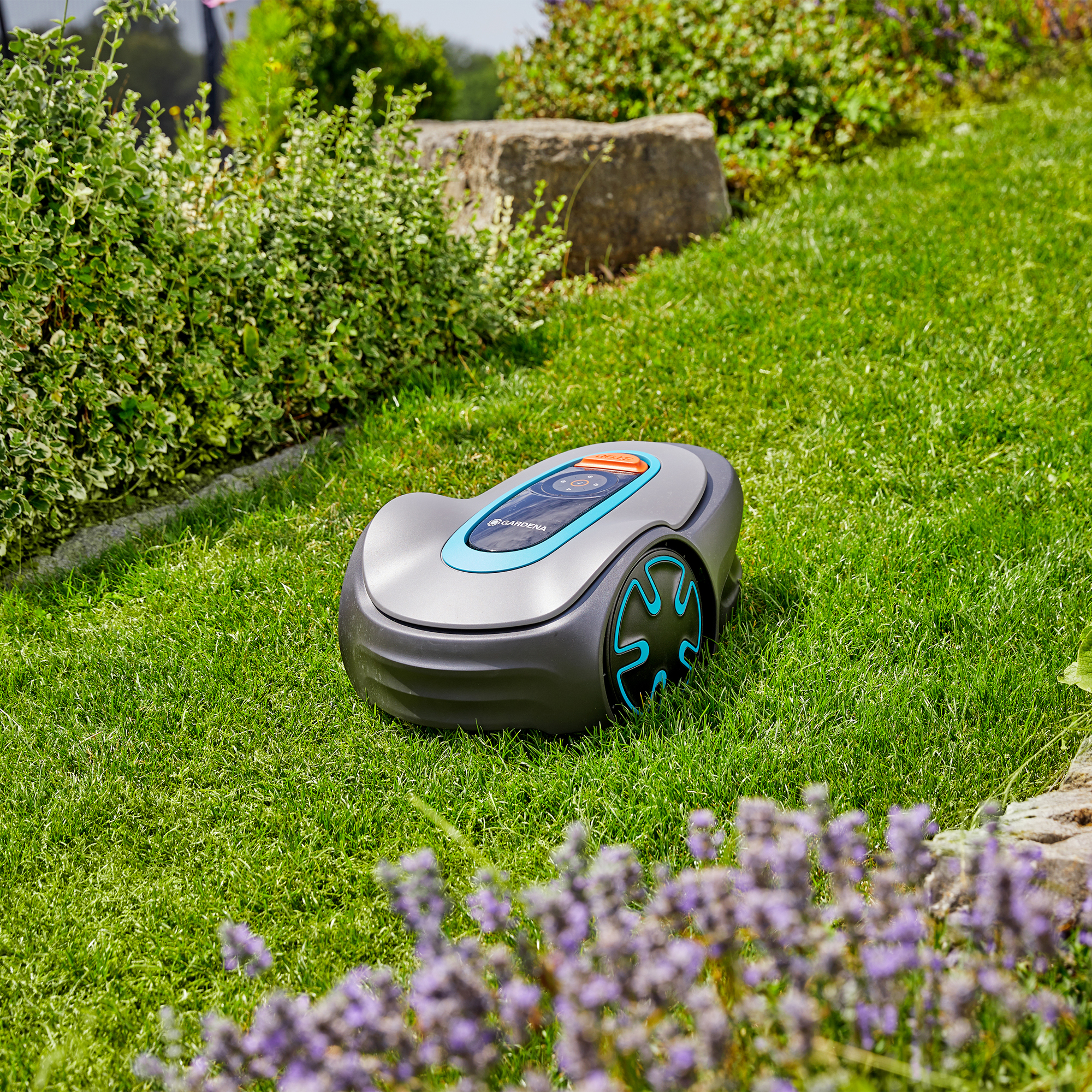Robotgräsklippare Gardena Sileno Minimo 500 Paket Med Slinga & Robothus