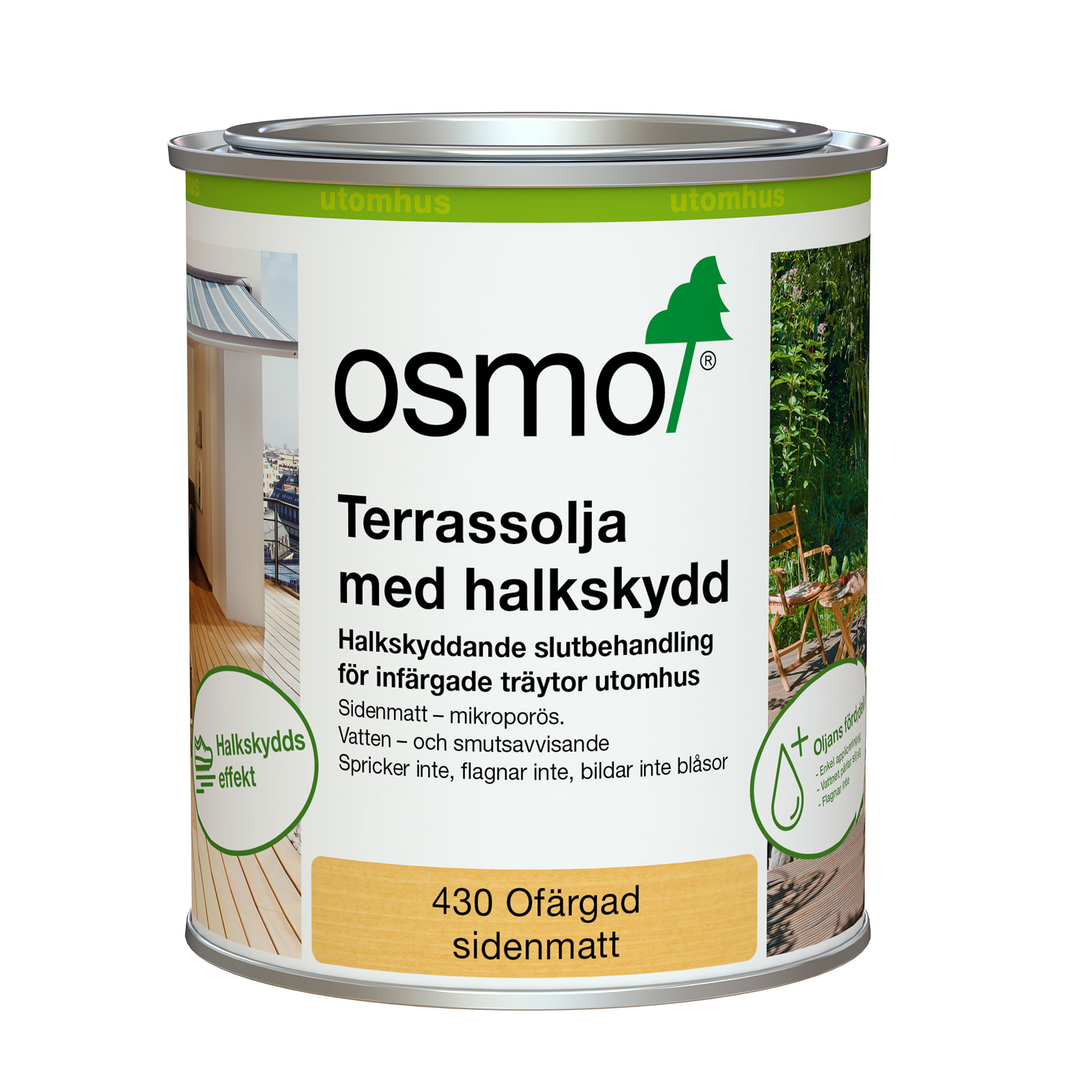 Terassolja Osmo Halkskydd