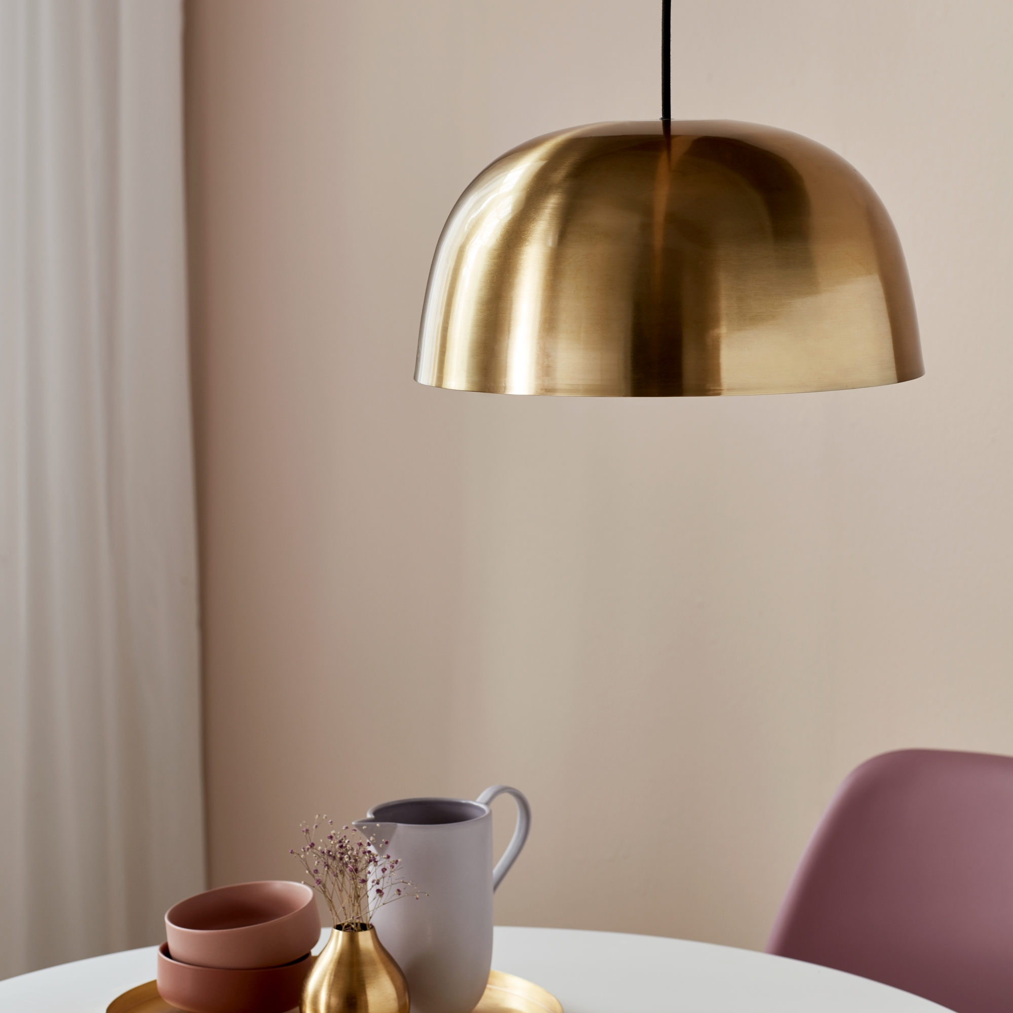 Taklampa Nordlux Cera Mässing