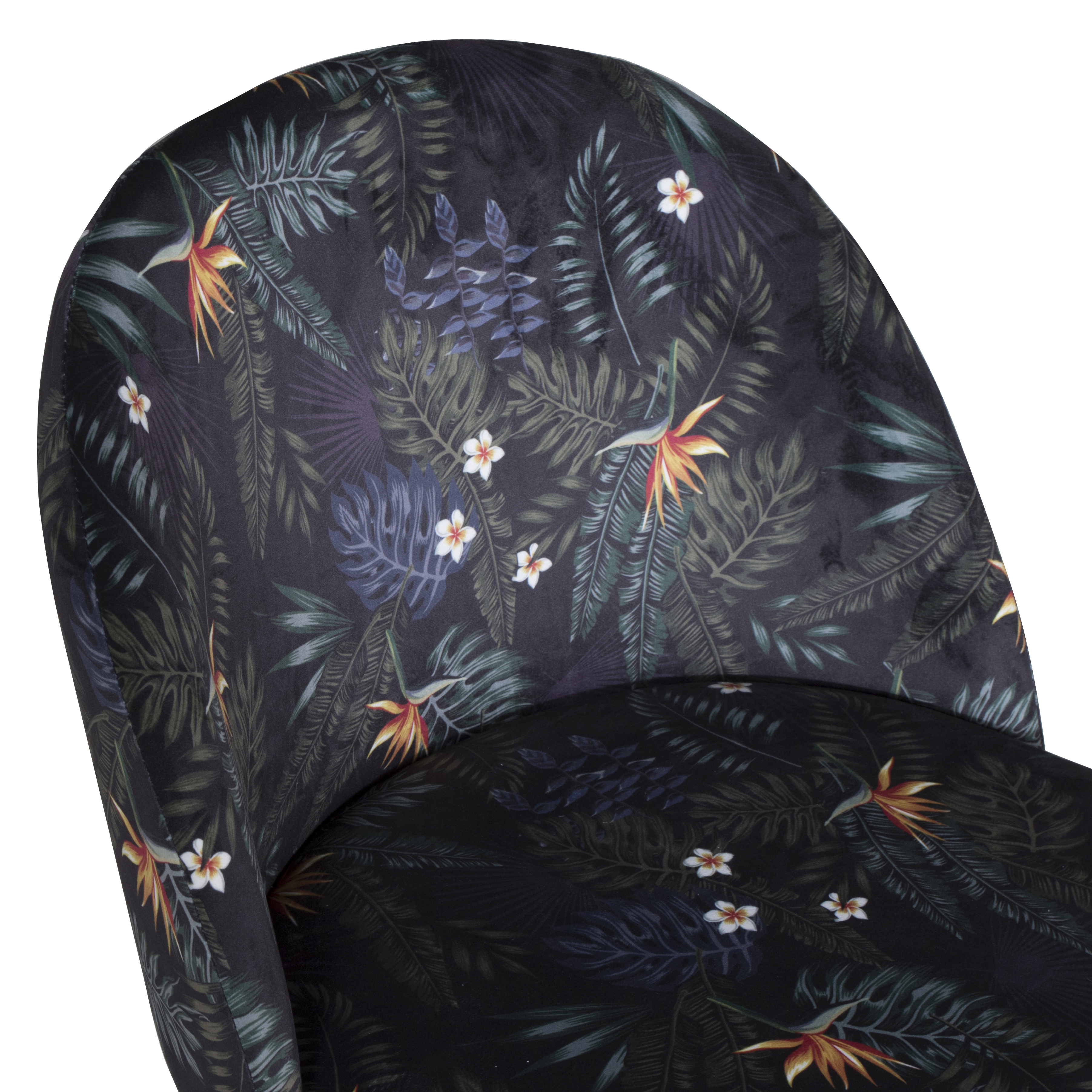 Matstol Venture Home Velvet Blommönstrad