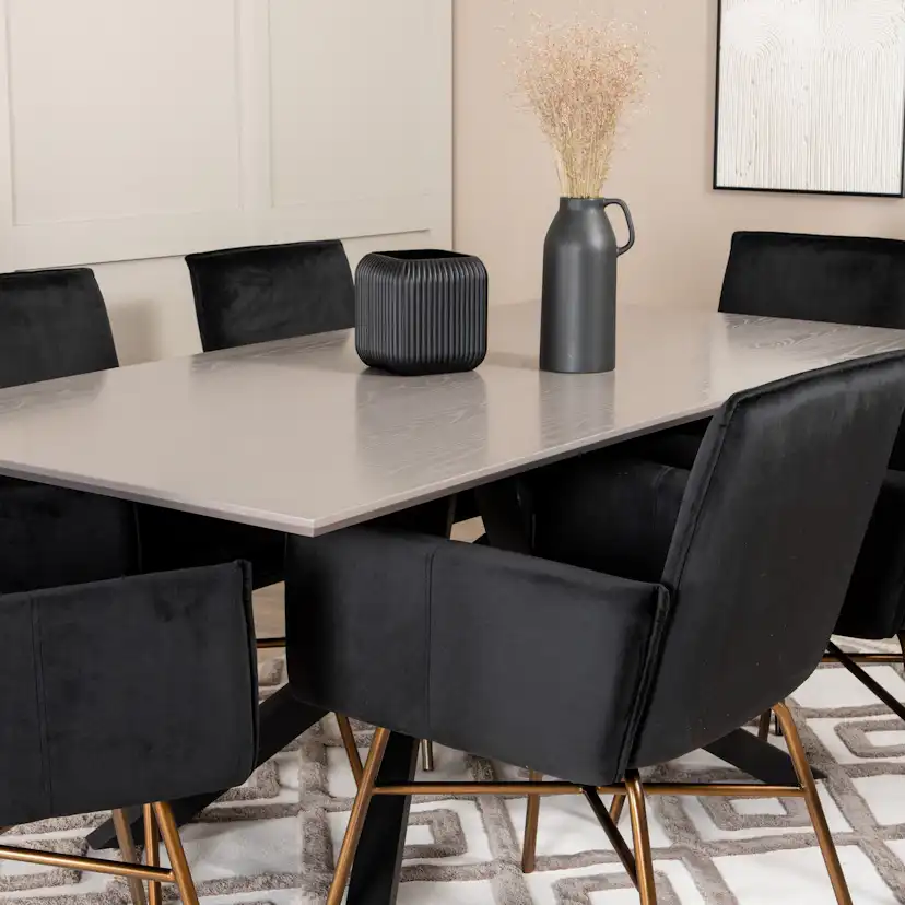 Matgrupp Venture Home Piata med 6 Annika Stolar