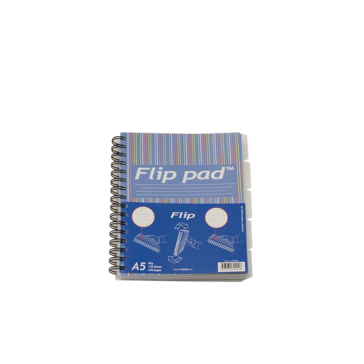 Flip Pad KEBA A5 Linjerat/Linjerat