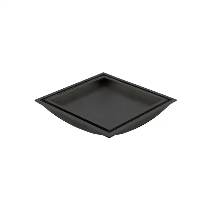Golvbrunnsil Tebo Tile in Frame 147 Svart