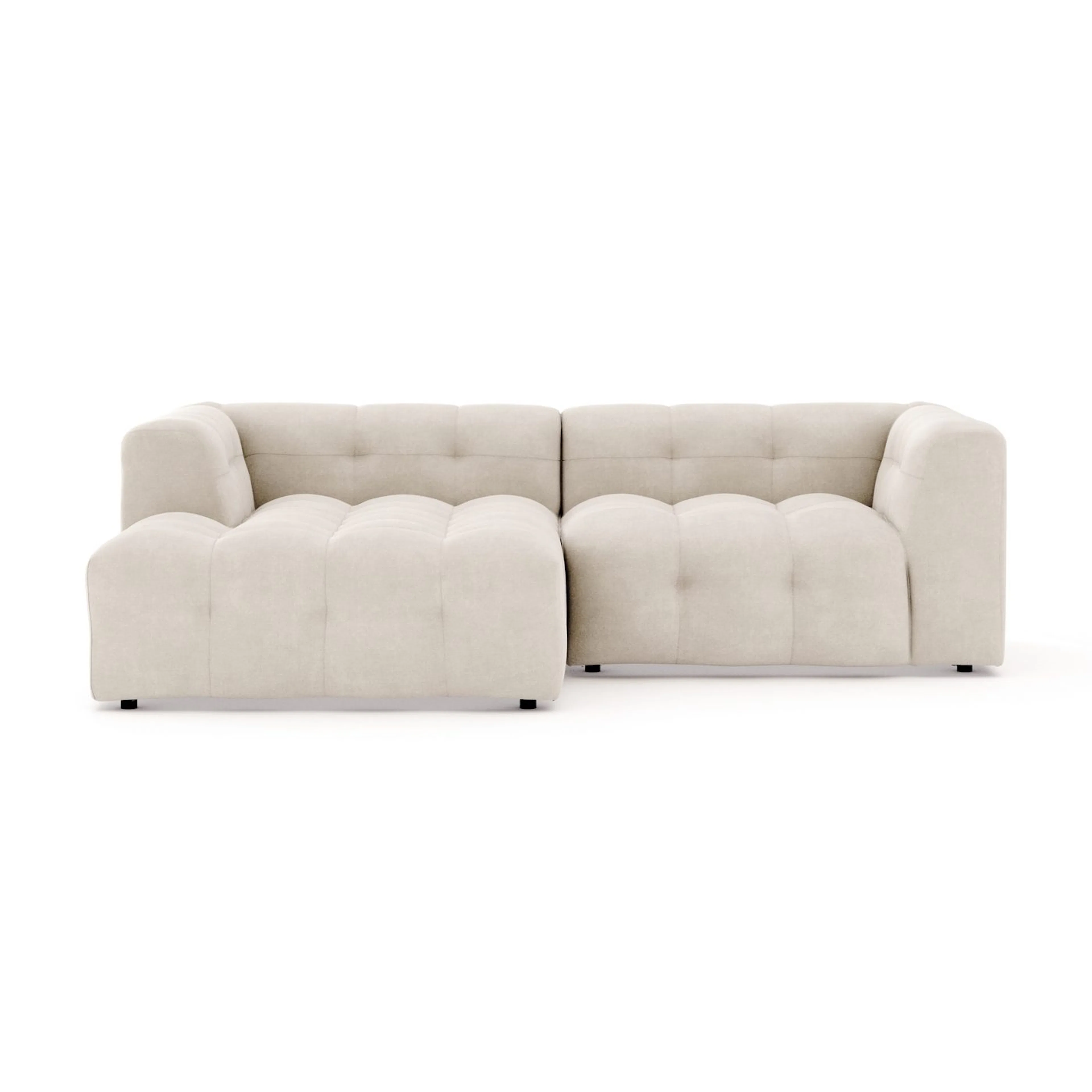 Soffa Andrarum Puffy 3-sits med DivanxBrego 22, Vänstervänd