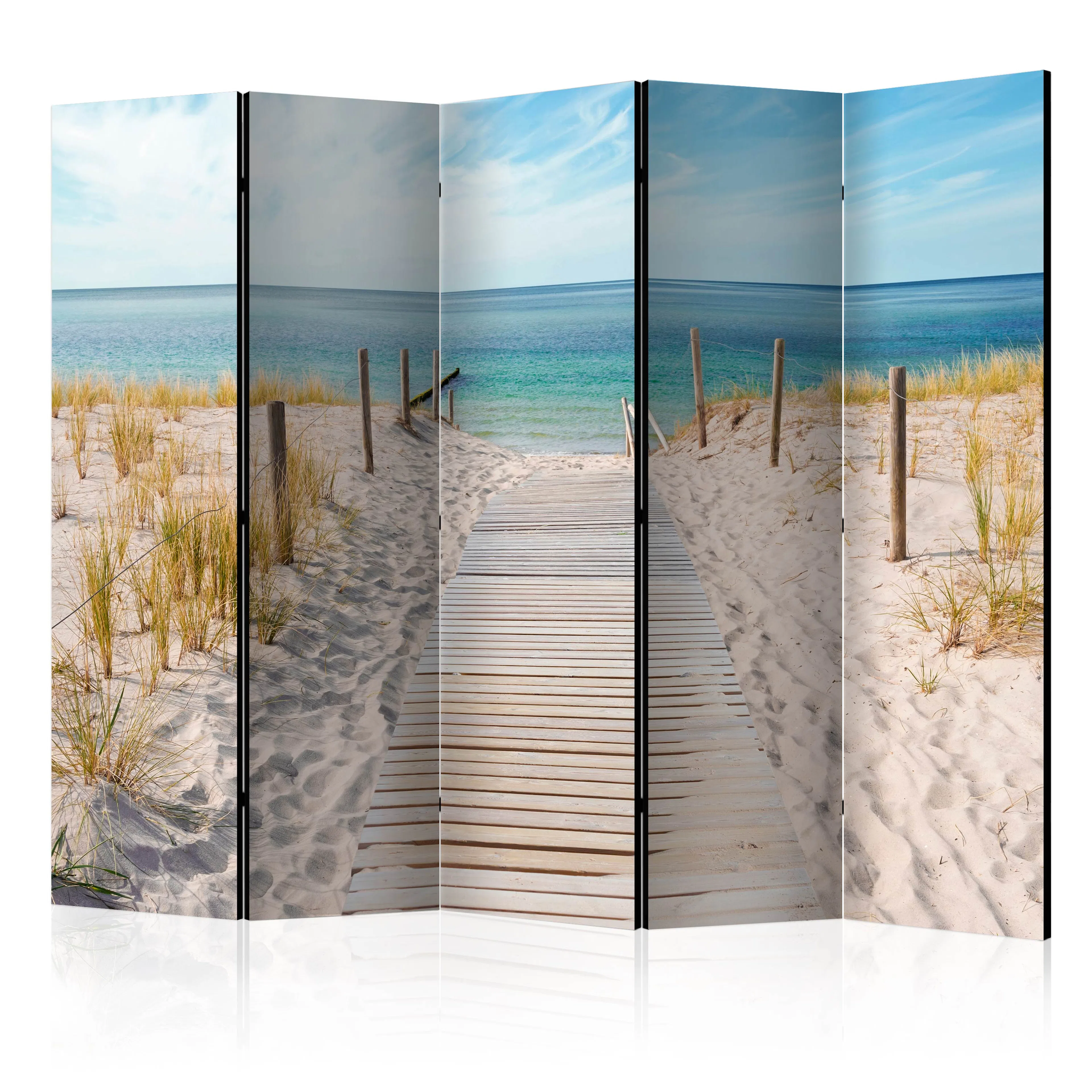 Rumsavdelare Skärmvägg Arkiio Holiday at the Seaside II 225x172 cm