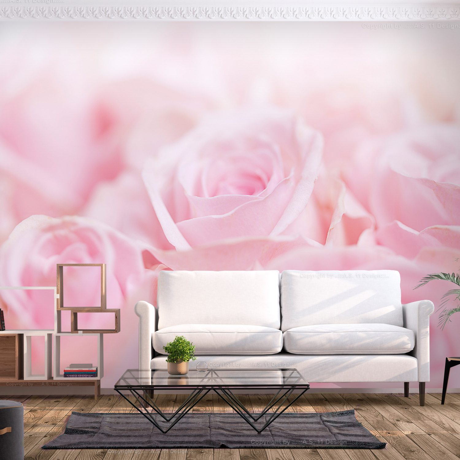 Fototapet Arkiio Ocean of Roses