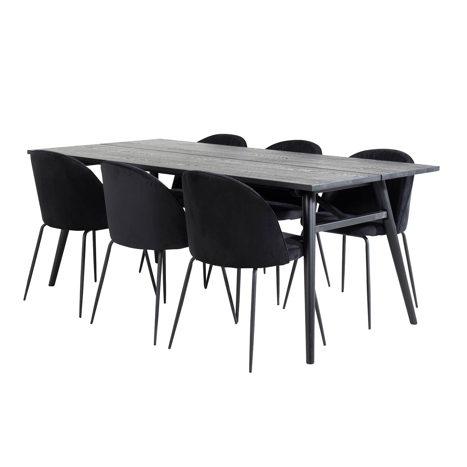 Matgrupp Venture Home Salt med 6 Wrigley Stolar
