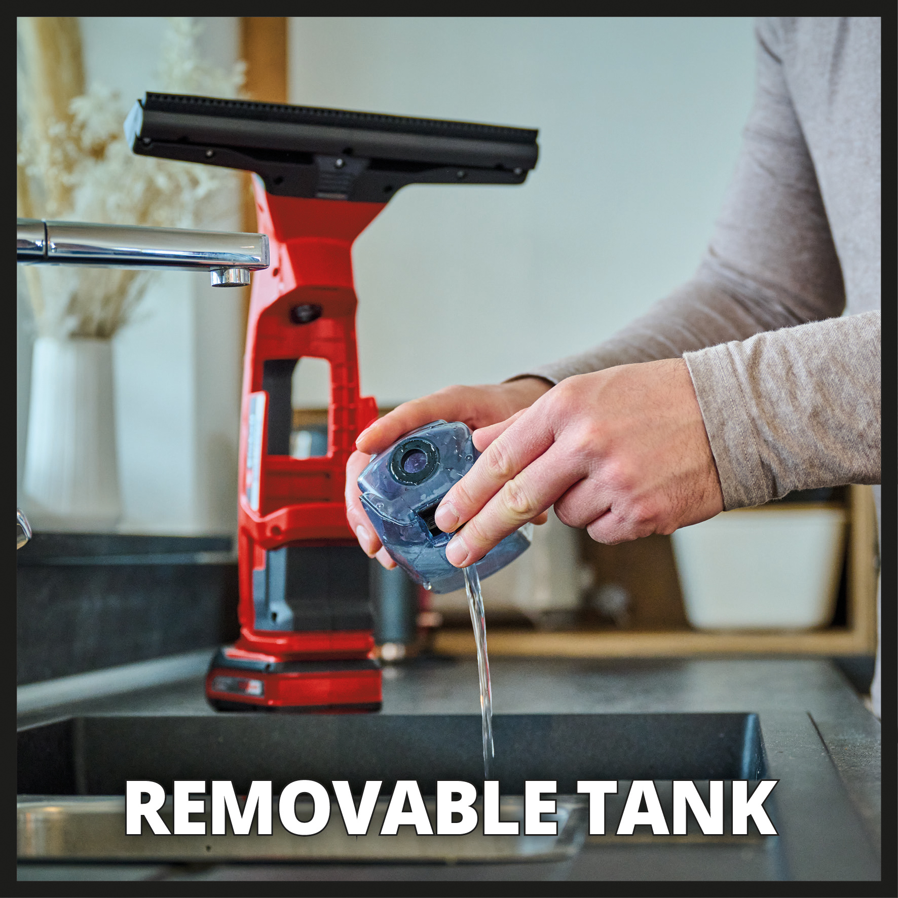 Fönsterrengörare Einhell BRILLIANTO Sladdlös utan Batteri