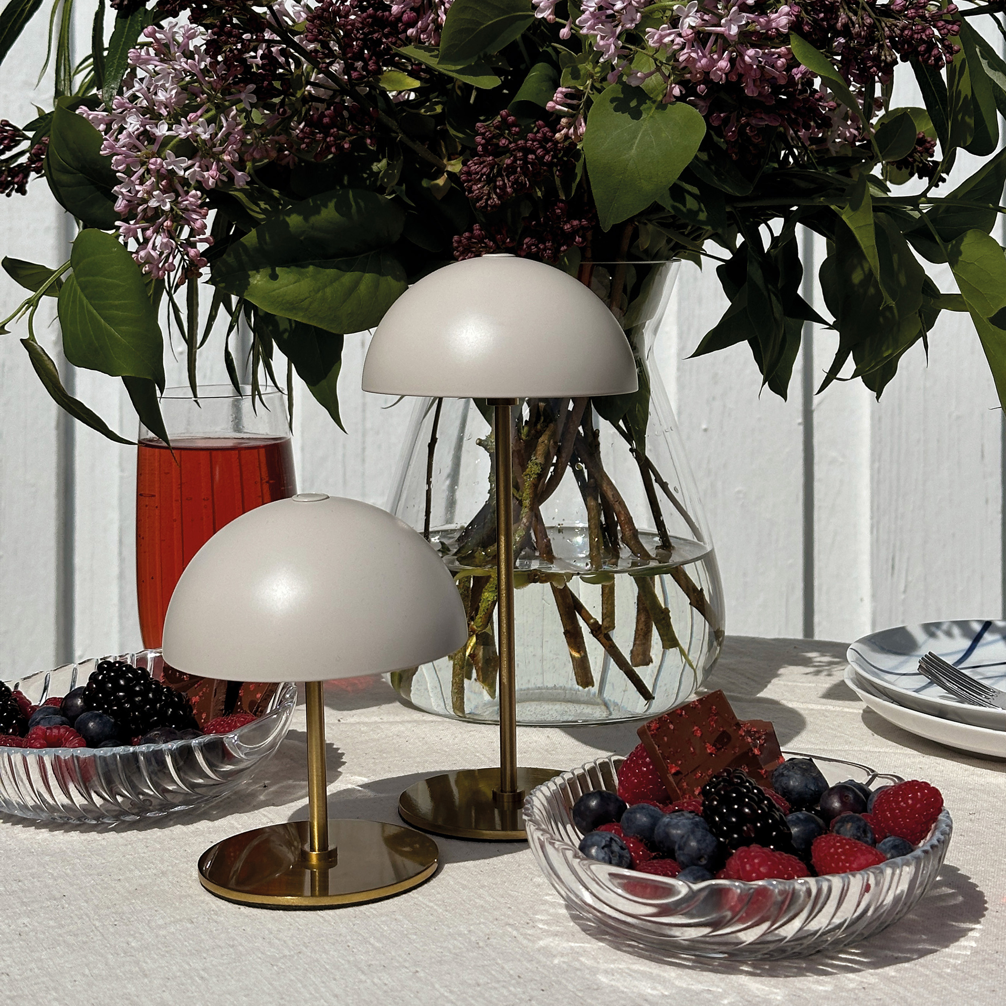 Bordslampa Dyberg Larsen Along Mini 2-pack LED och Touchfunktion