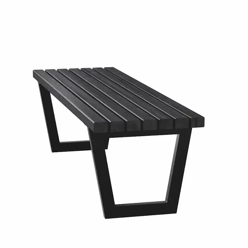 Bänk/bord PLUS Siesta Living 150 cm Svart