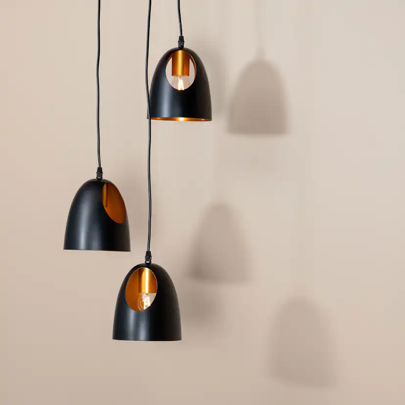 Taklampa Venture Home Emilio Rund 3L