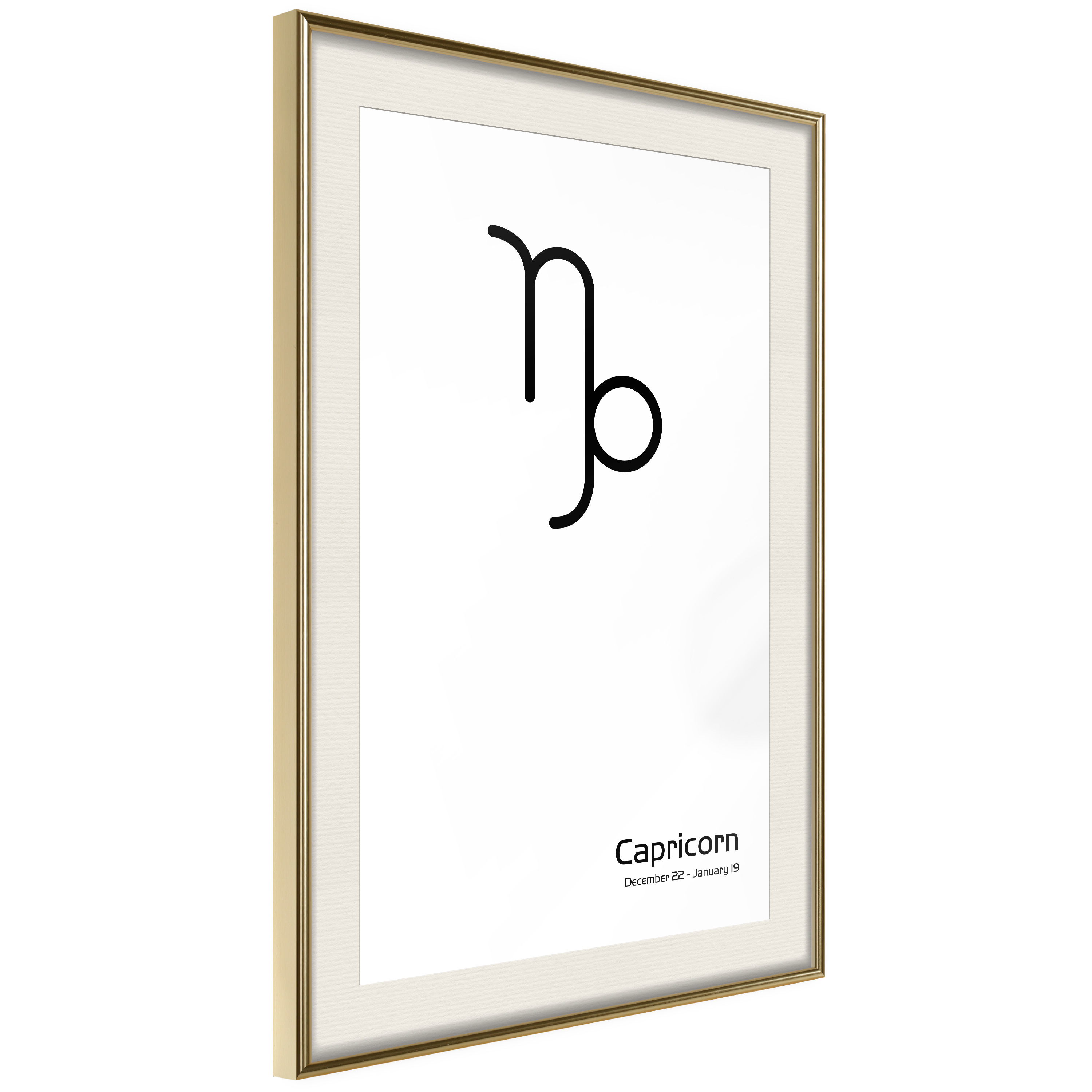 Poster Artgeist Affisch Capricorn