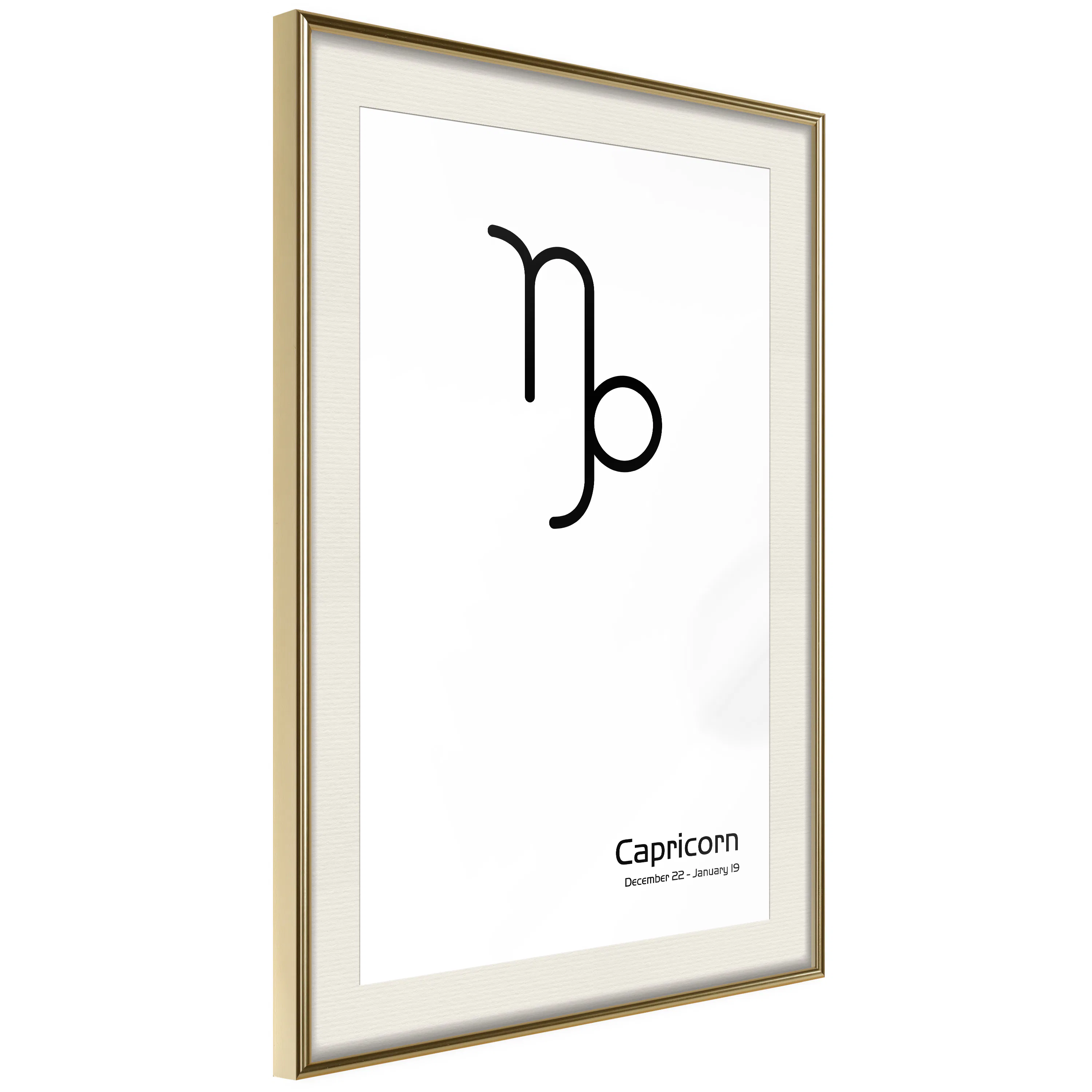 Poster Artgeist Affisch Capricorn