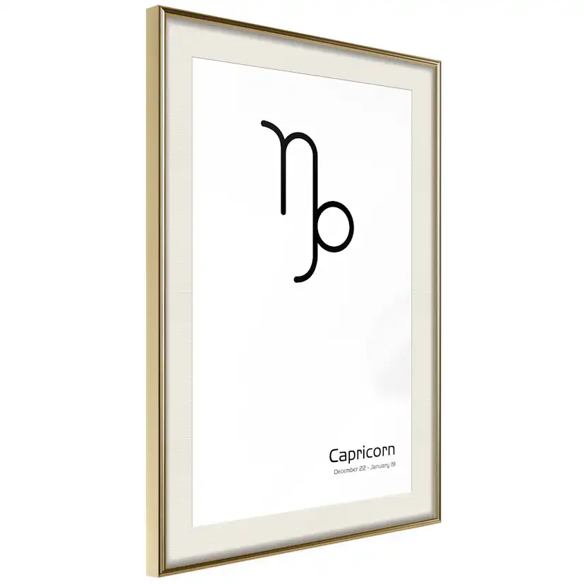 Poster Artgeist Affisch Capricorn