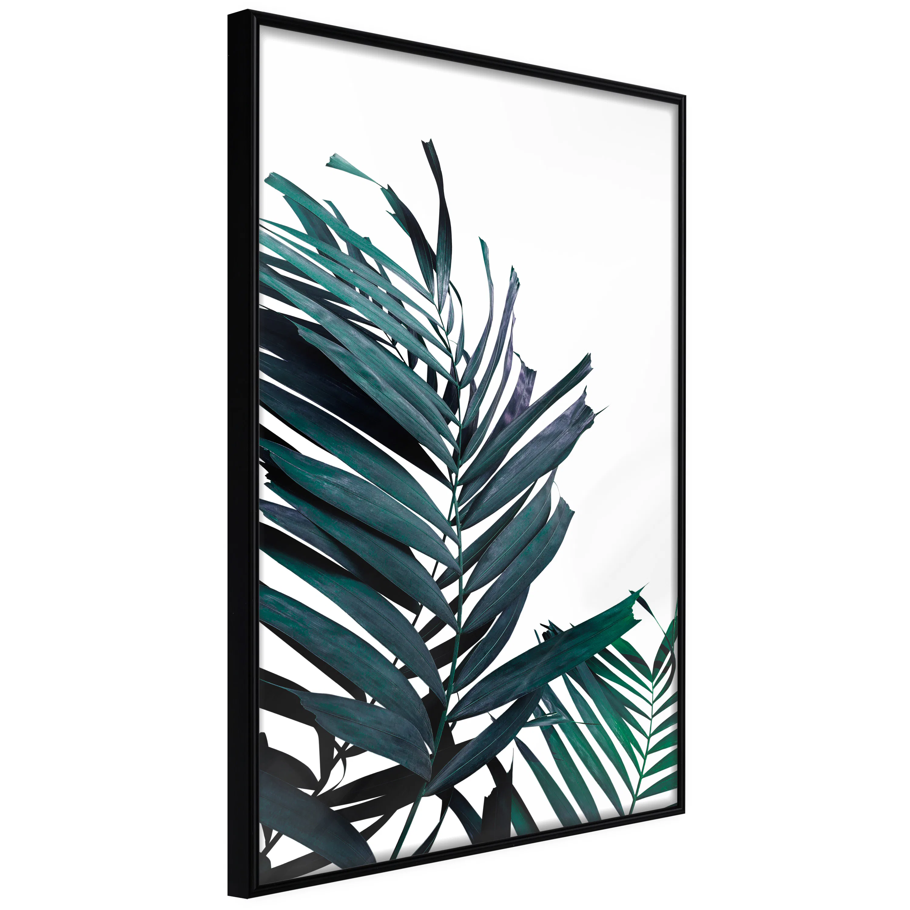Poster Artgeist Affisch Emerald Leaves