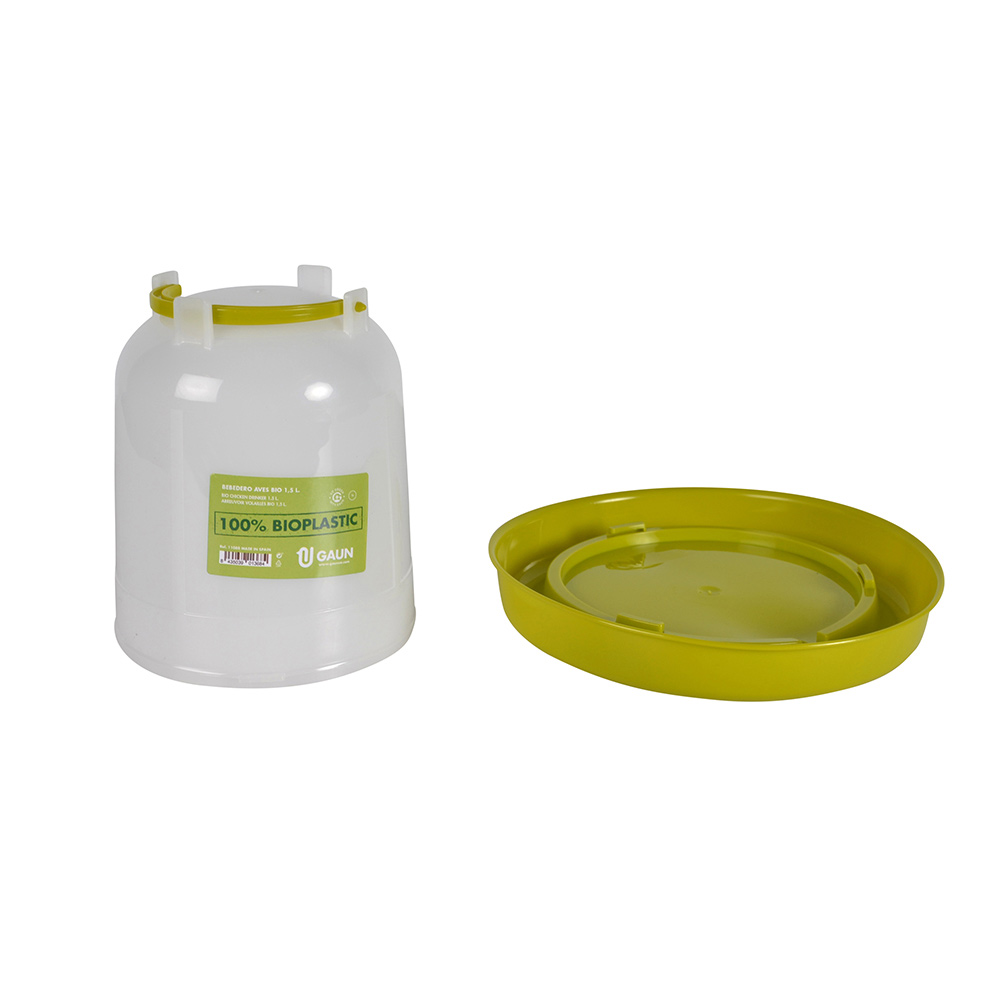 Vattenautomat Gaun 1,5L Bioplast Grön/Vit