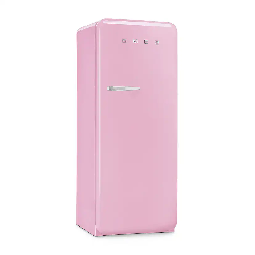 Kylskåp med frysfack Smeg FAB28RPK6 Rosa 50's Style