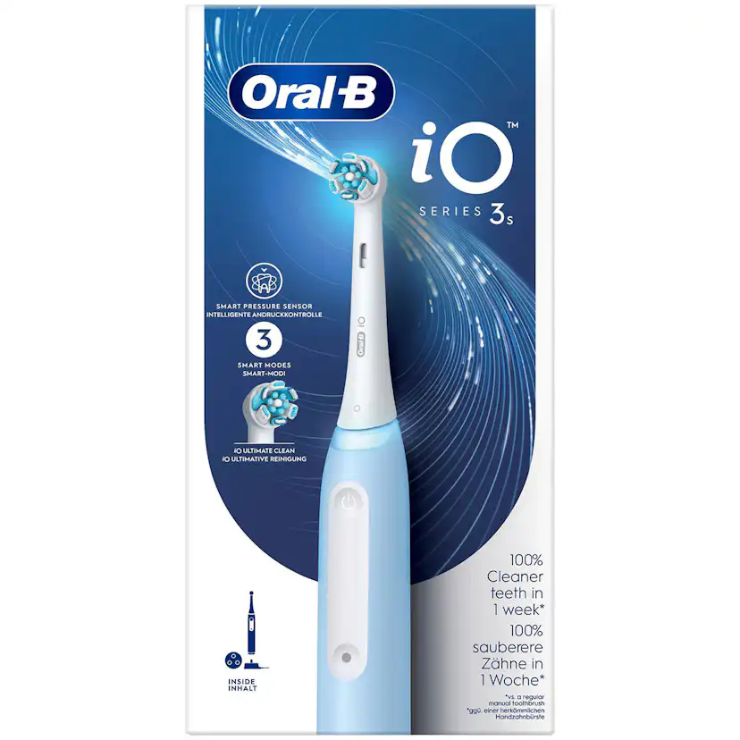 Eltandborste iO3S Ice Blue Blå