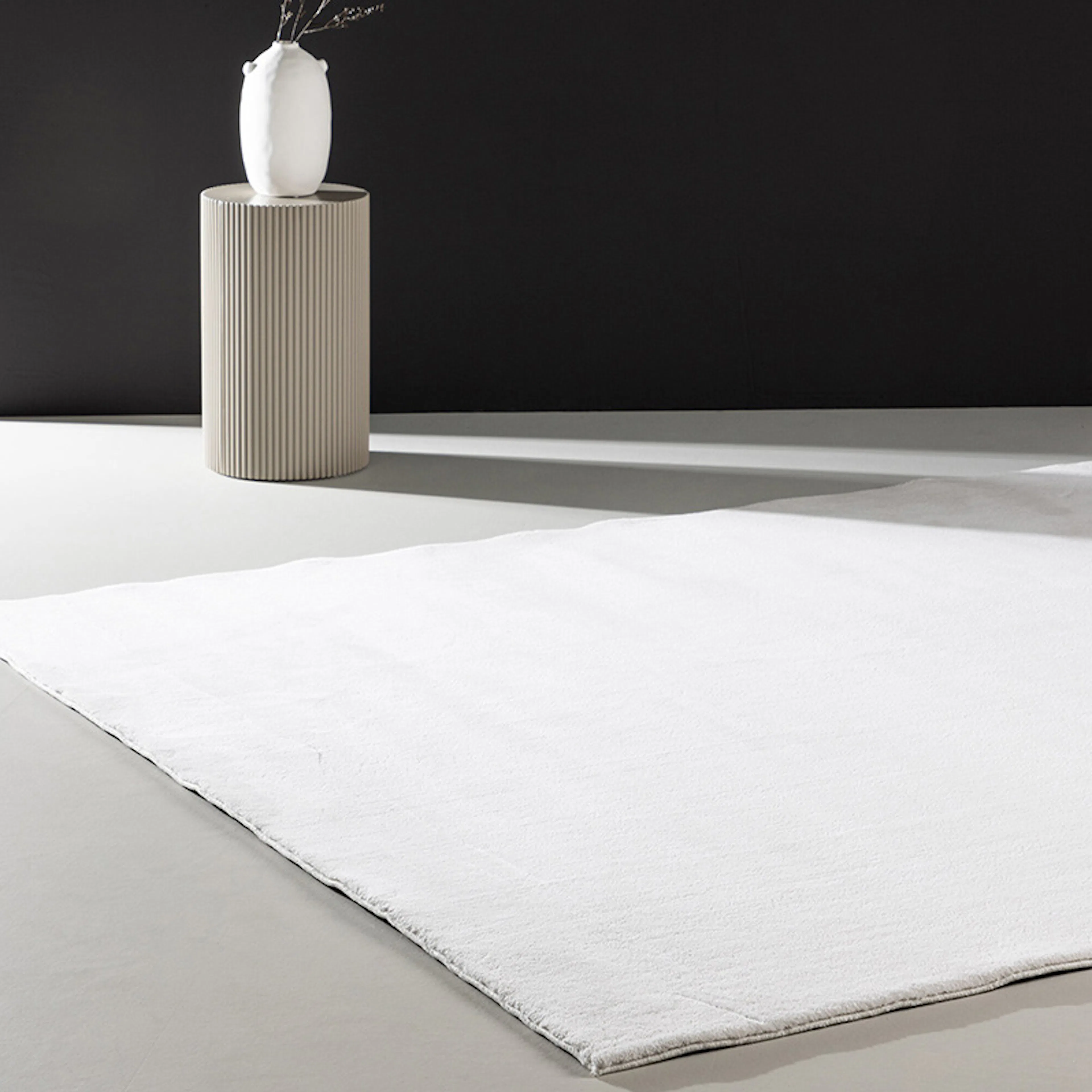 Nixie 100 % polyester - 170*240  -Rectangular-White Mått: 170x240 cm