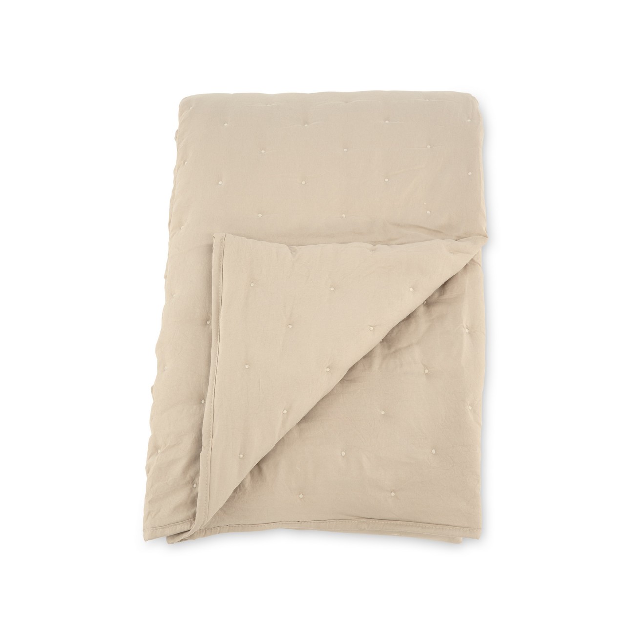 Sally Bedspread Microfiber - Beige / - 180*260 Beige, Mått: 260x180 cm