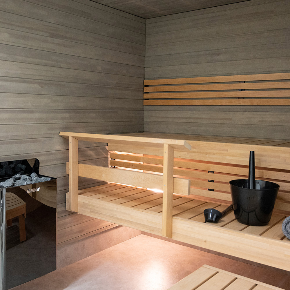 Bastuaggregat Harvia The Wall SW80 Svart
