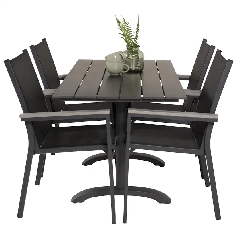 Cafégrupp Venture Home Dolly med 4 Pincy Stolar