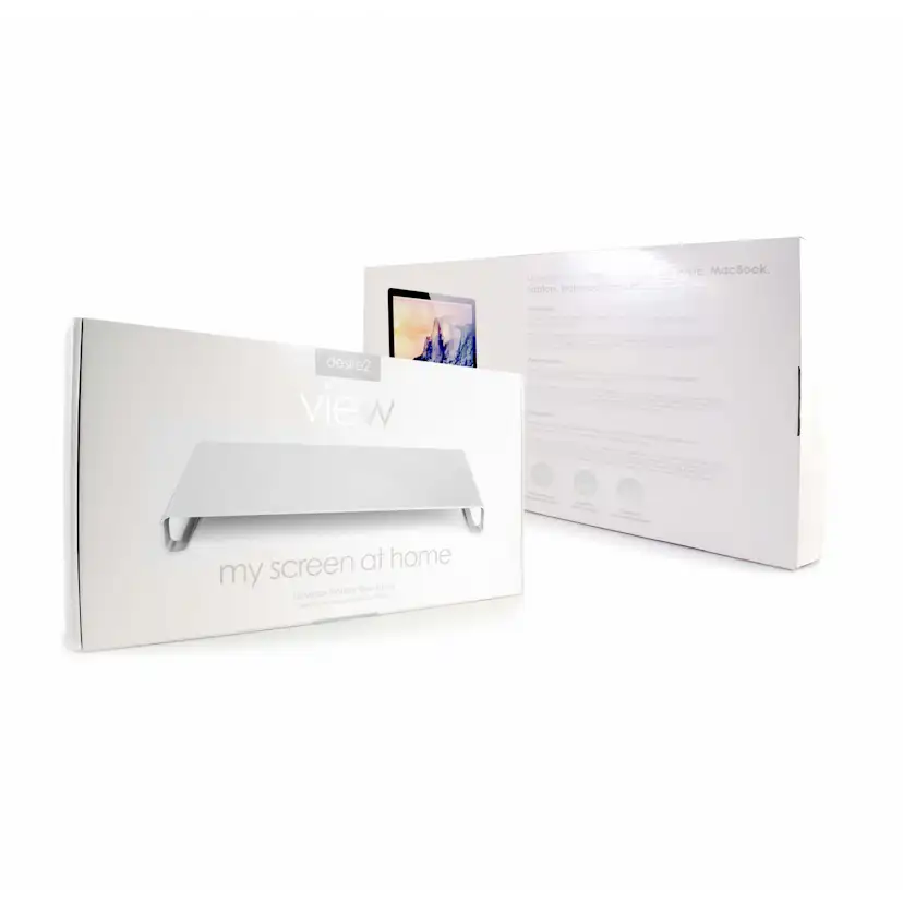 Monitorställ Desire2 Riser Universal Silver