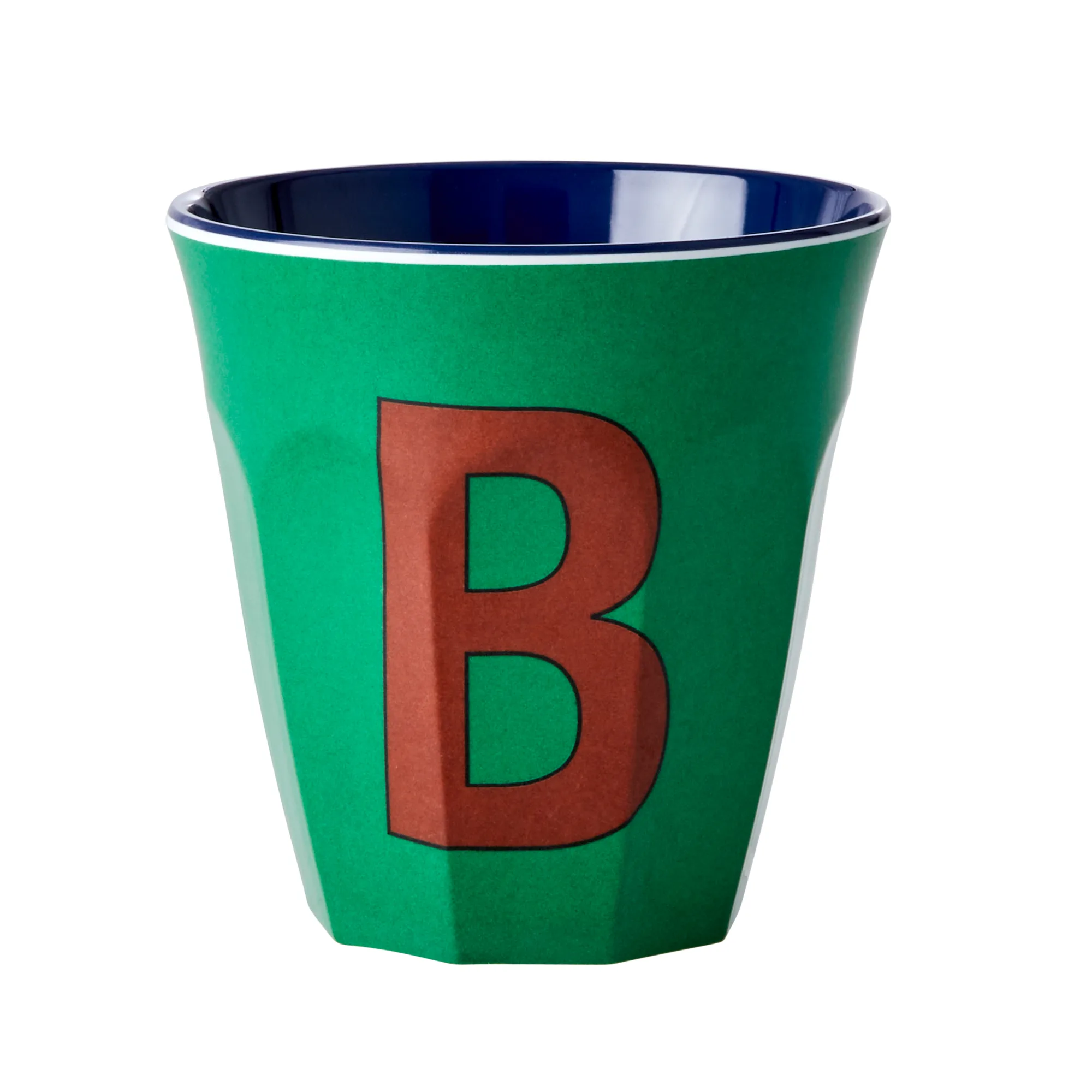 Melaminkopp Rice Medium Bokstav B 30 cl