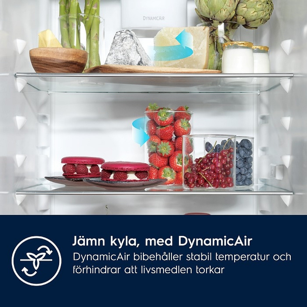 Kombinerad Kyl/Frys Electrolux Serie 700 ENA7TE75S Integrerad