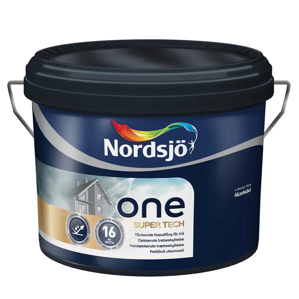 NORDSJÖ ONE SUPER TECH BW 2,5 L Volym: 2,5 L, Vit