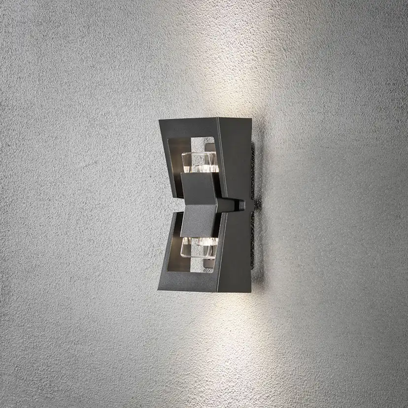 Vägglykta Gnosjö Konstsmide Potenza GU10 12x30x12