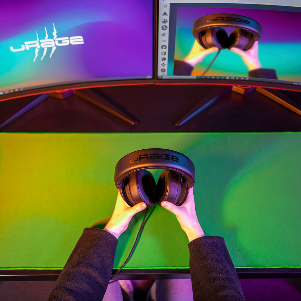 Gaming Skrivbordsmatta URAGE Greenscreen 250