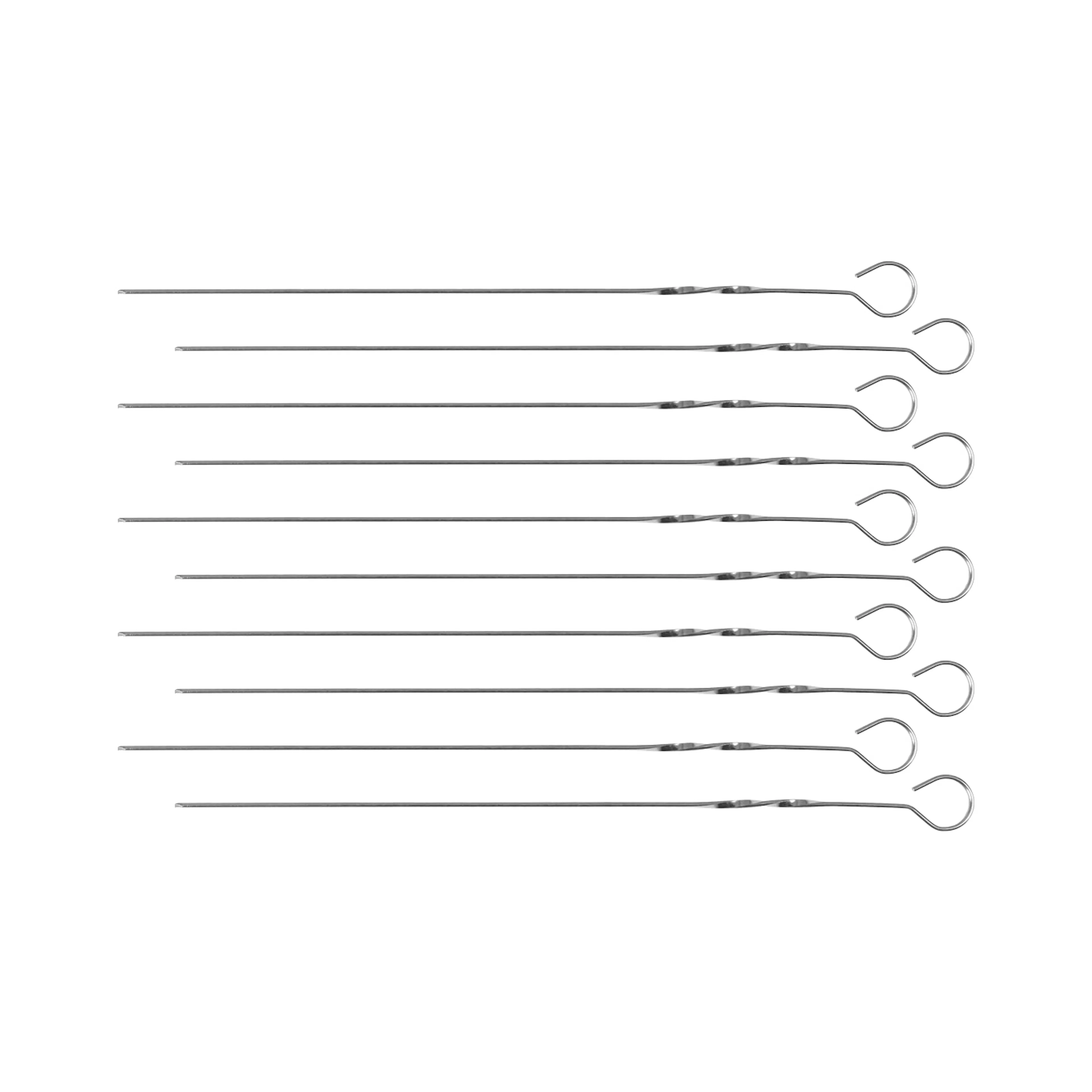 Grillspett Pepper Stainless Steel 10-pack