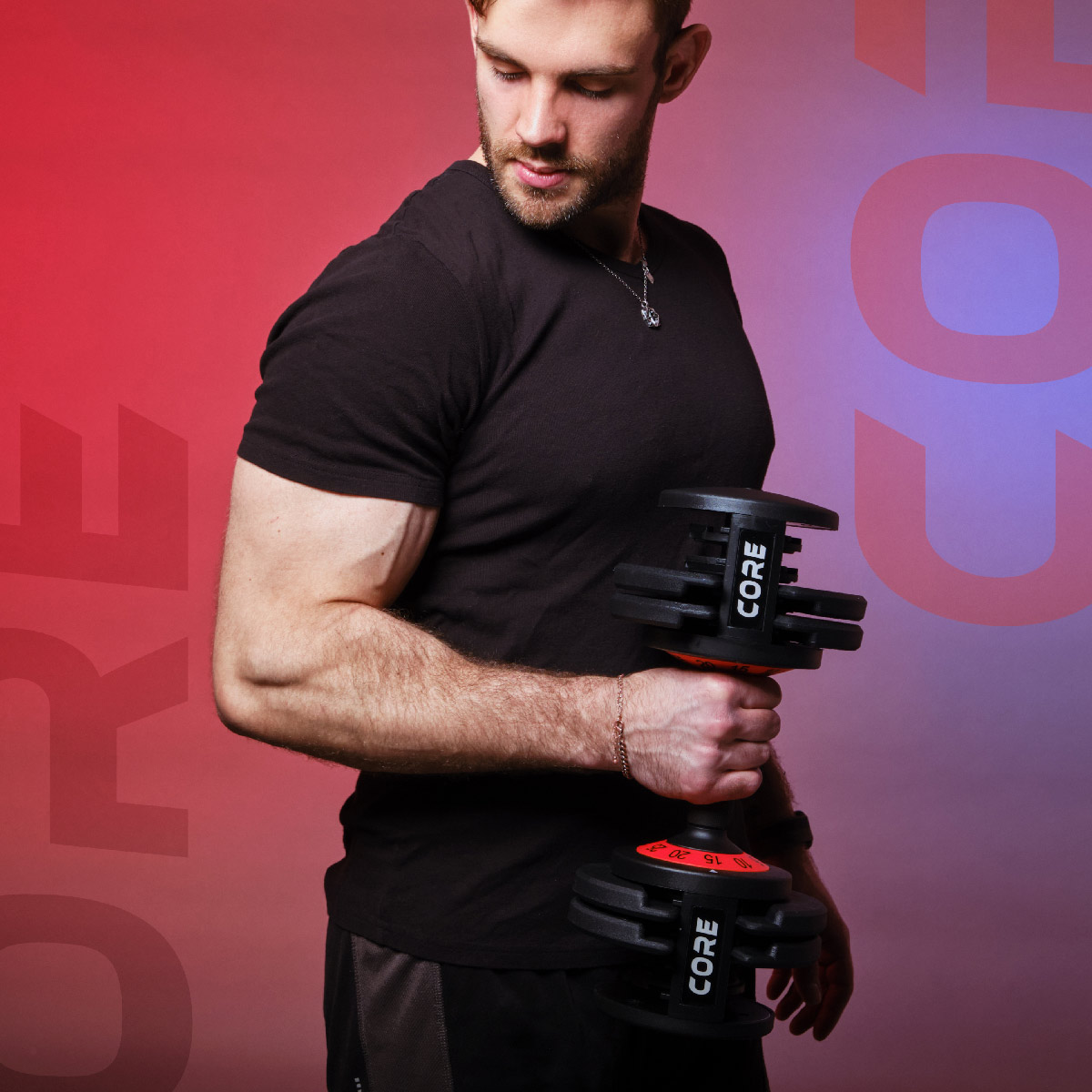 Hantel Core Ställbar