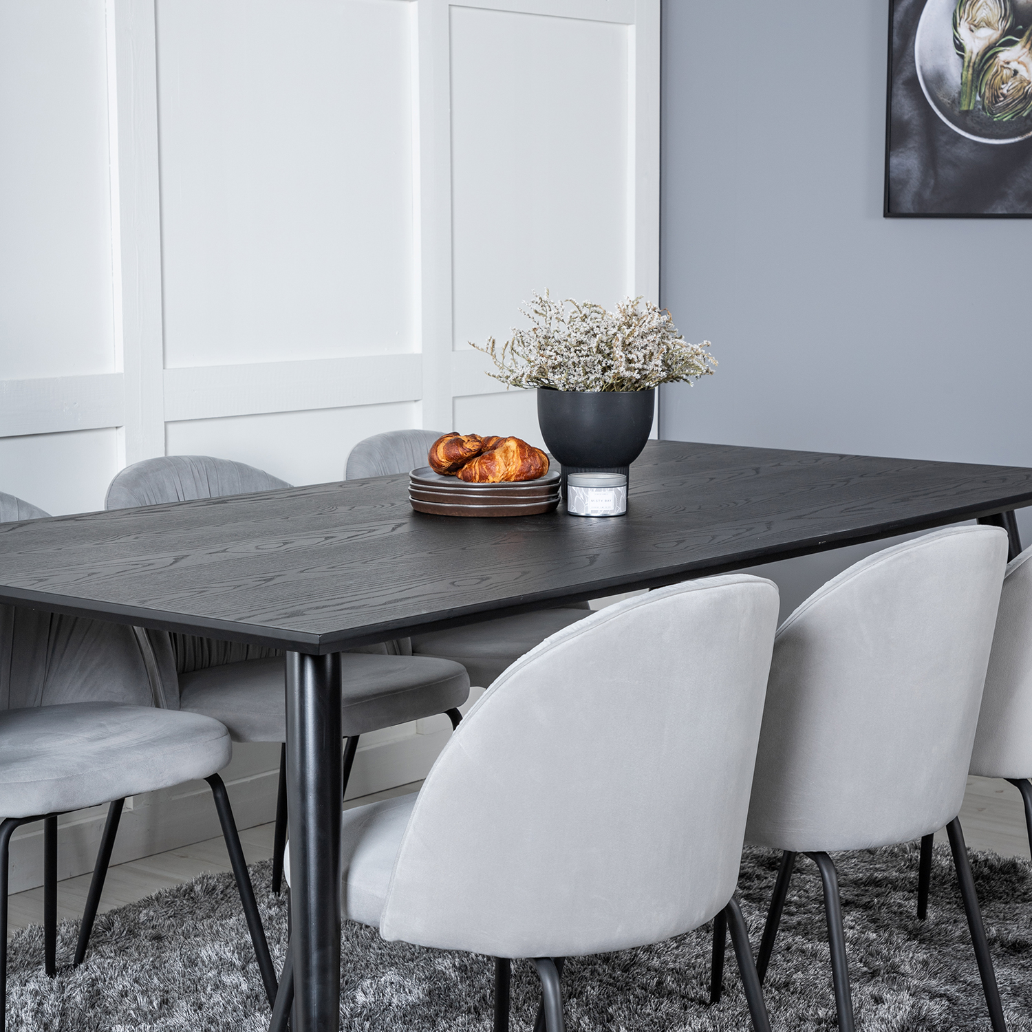 Matgrupp Venture Home Disa med 6 Wrigley Stolar