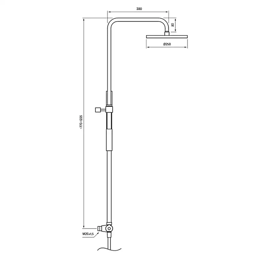 Badrumspaket Tapwell TVM7200-160, ARM071, TW800-200 och 74400