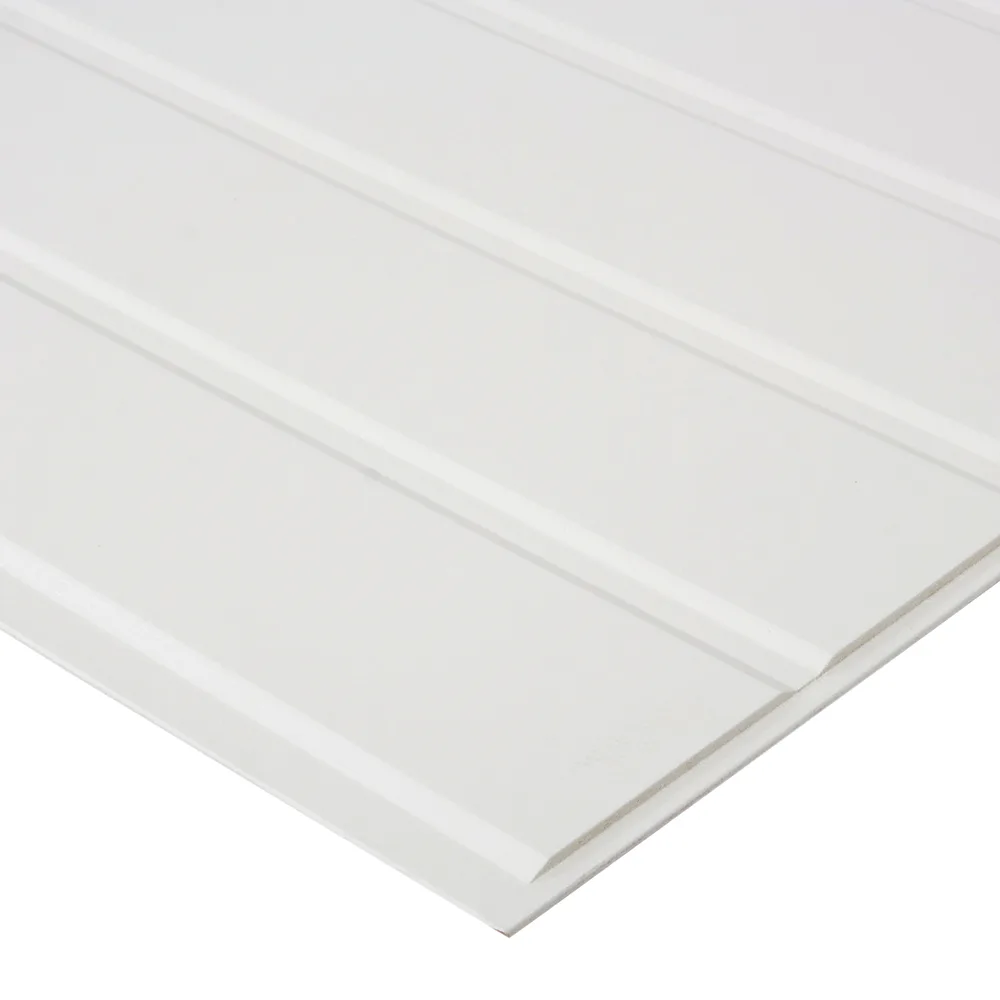 6x400x2390 Multipanel Skygge Vit Vit, NCS S 0500-N