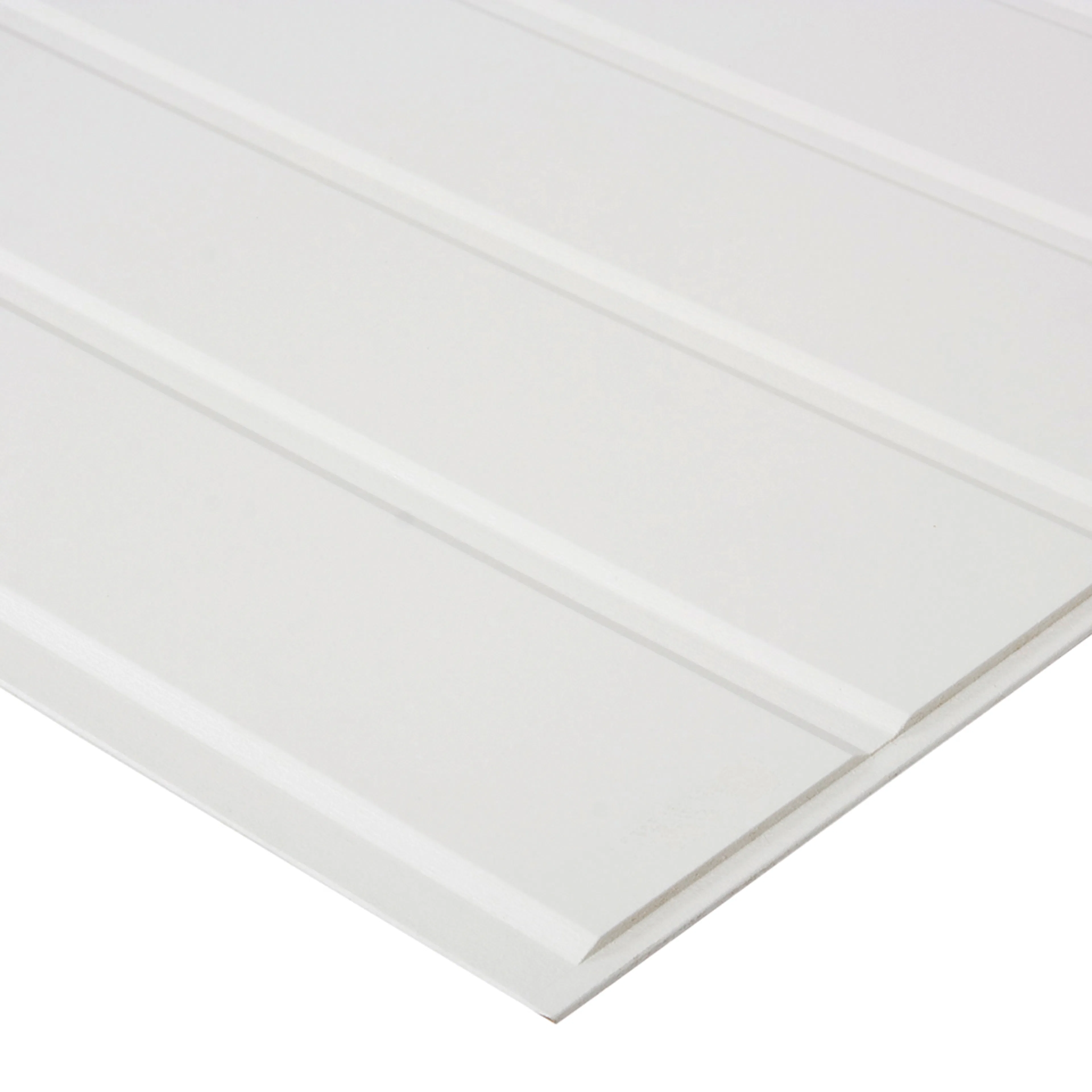 6x400x2390 Multipanel Skygge Vit Vit, NCS S 0500-N
