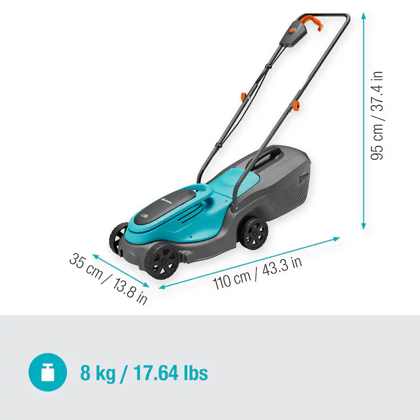 Batterigräsklippare Gardena PowerMax 30/18V utan Batteri och Laddare