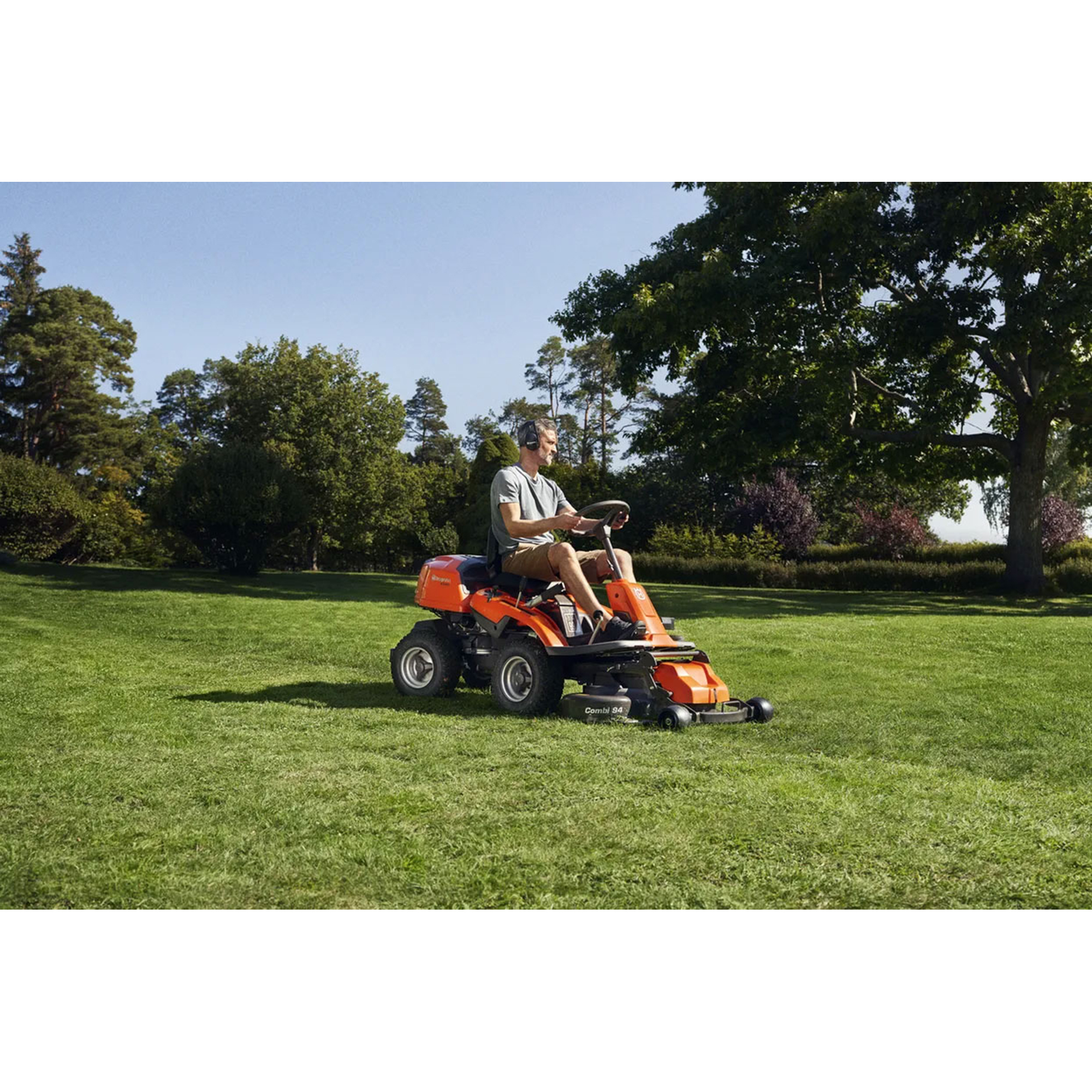 Åkgräsklippare Husqvarna Rider R 214T Exkl Klippaggregat