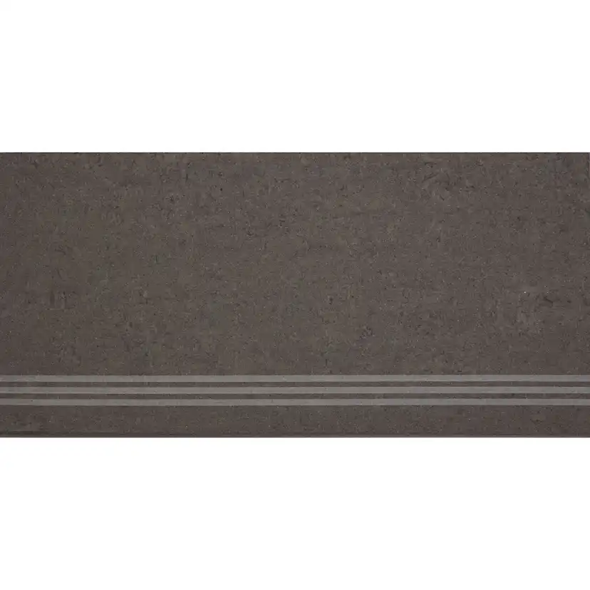 Klinker Arredo Fojs Collection Steel Glossy Grå 29,8x60 cm Trappsteg/Trappnos