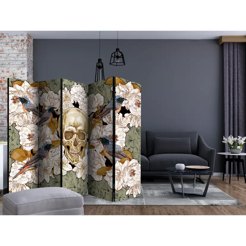 Rumsavdelare Skärmvägg Arkiio Among Flowers II 225x172 cm