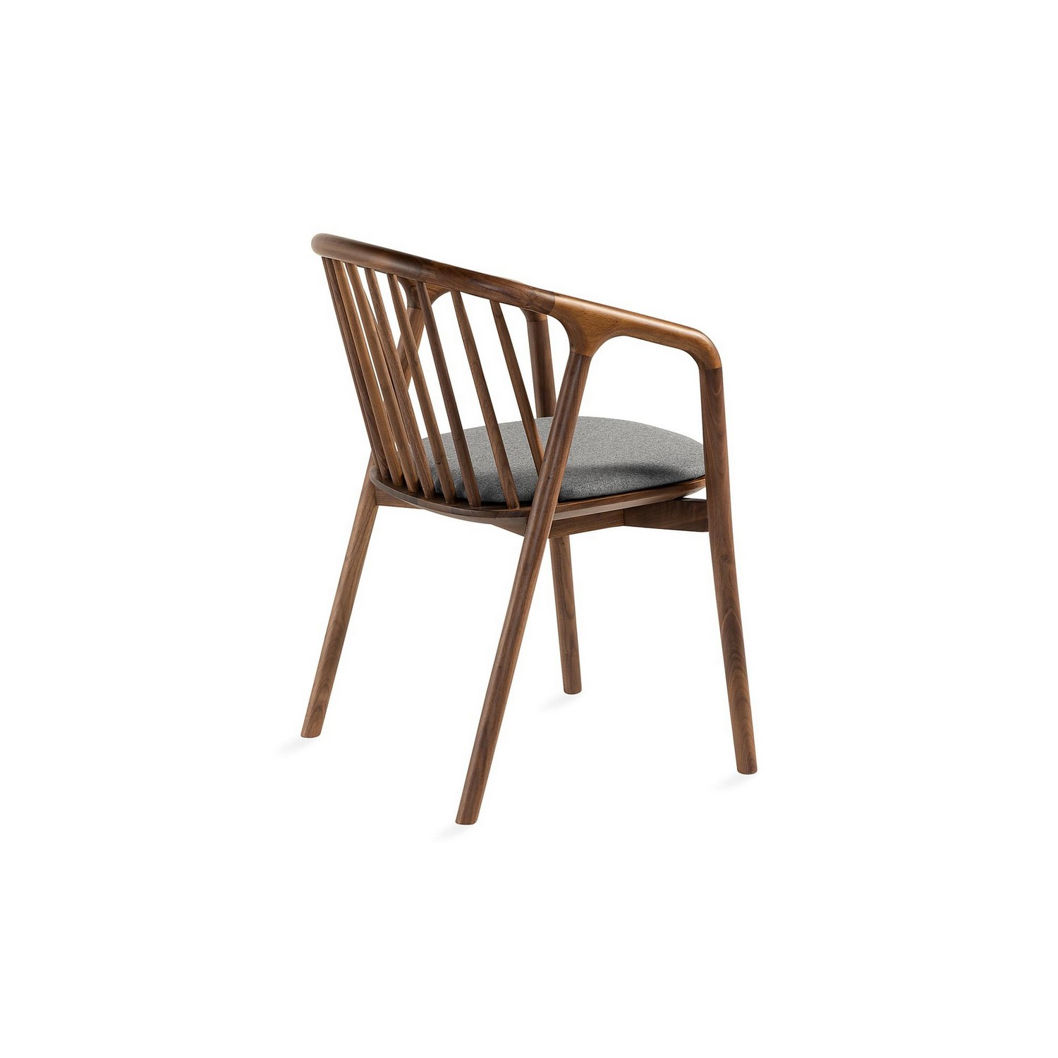 Matstol Bark Noira med Armstöd