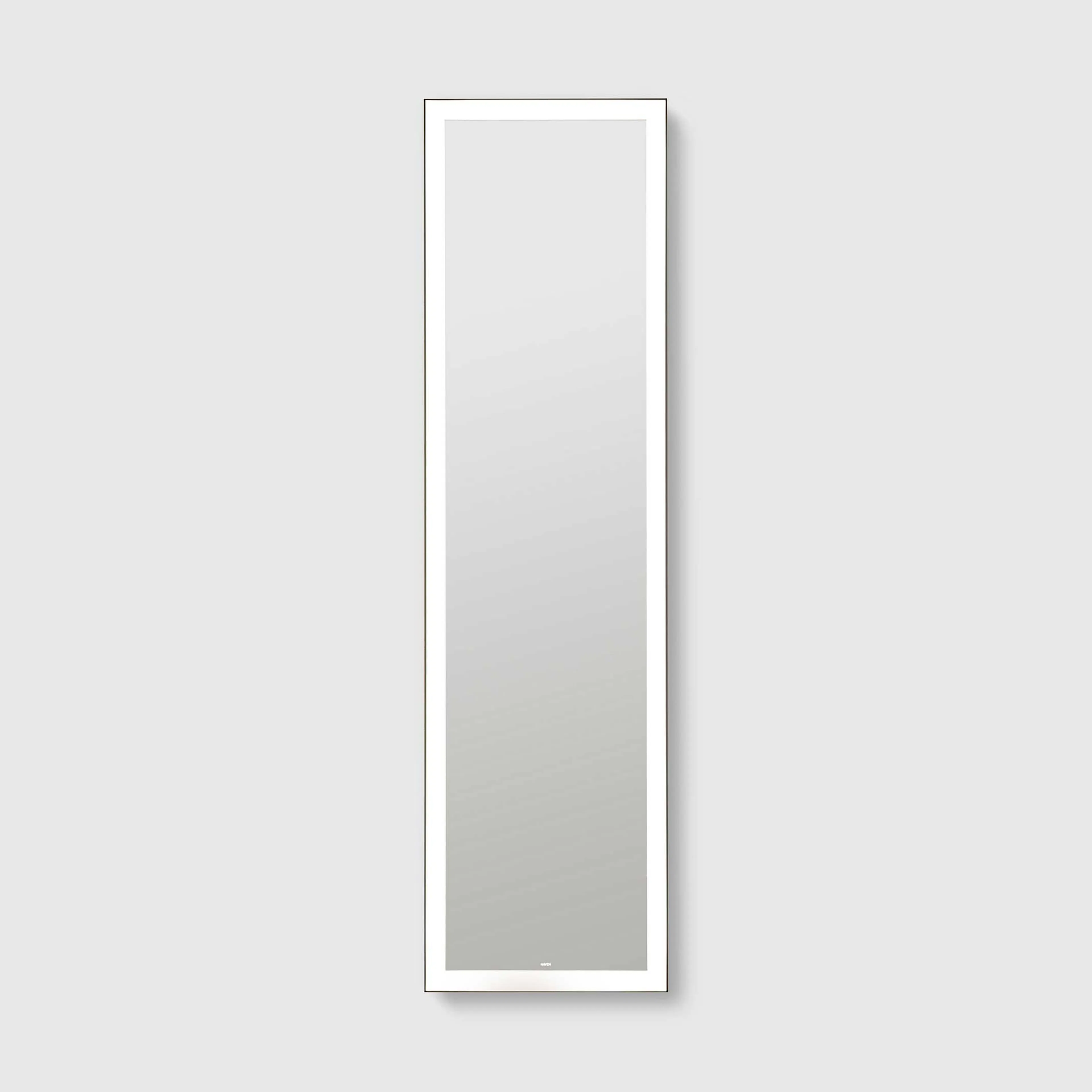 Spegel Haven M5/40 White med belysning 400x1460 mm