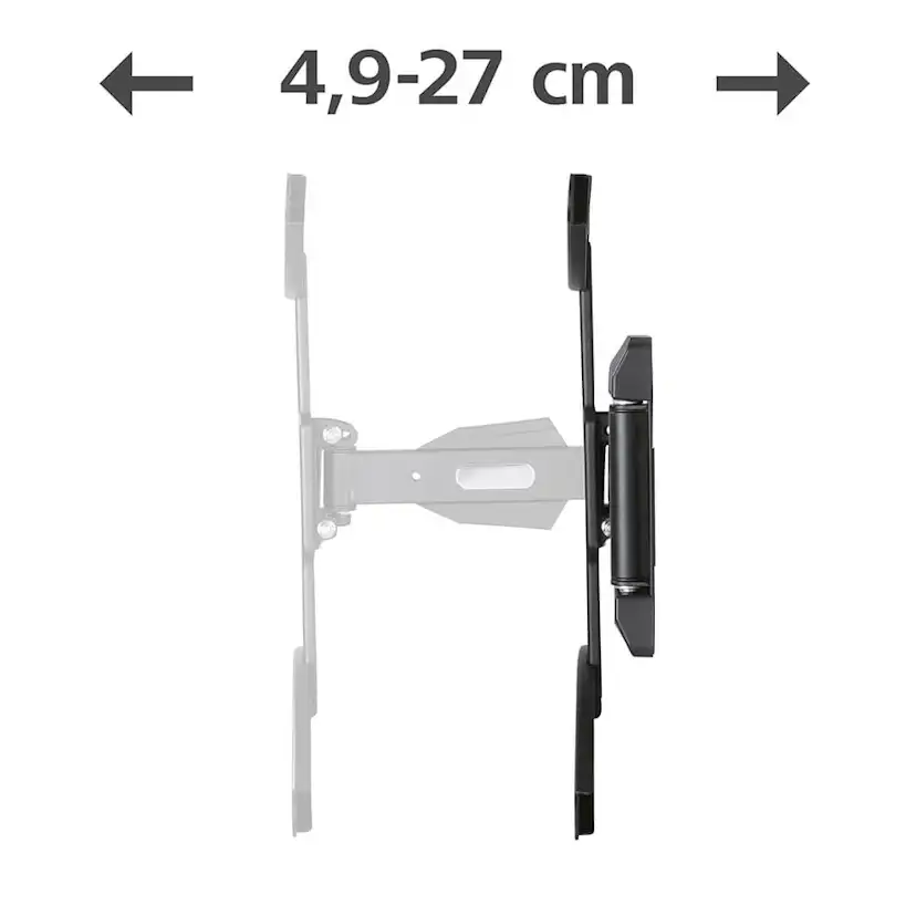 Väggfäste Hama Full Motion VESA upp till 400x400 65 tum Easy Fix