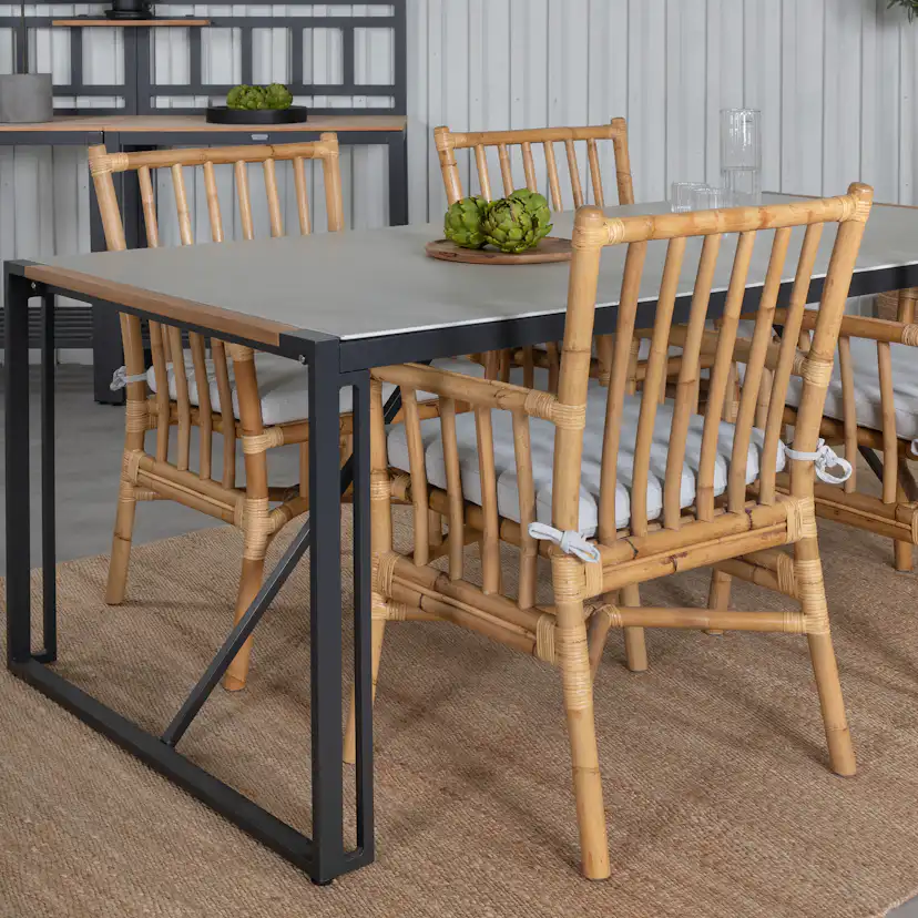 Matgrupp Venture Home Thea med 4 Cane Stolar