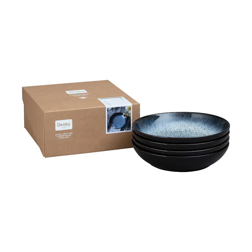 Pastaskål Denby Halo 22 cm 4-pack