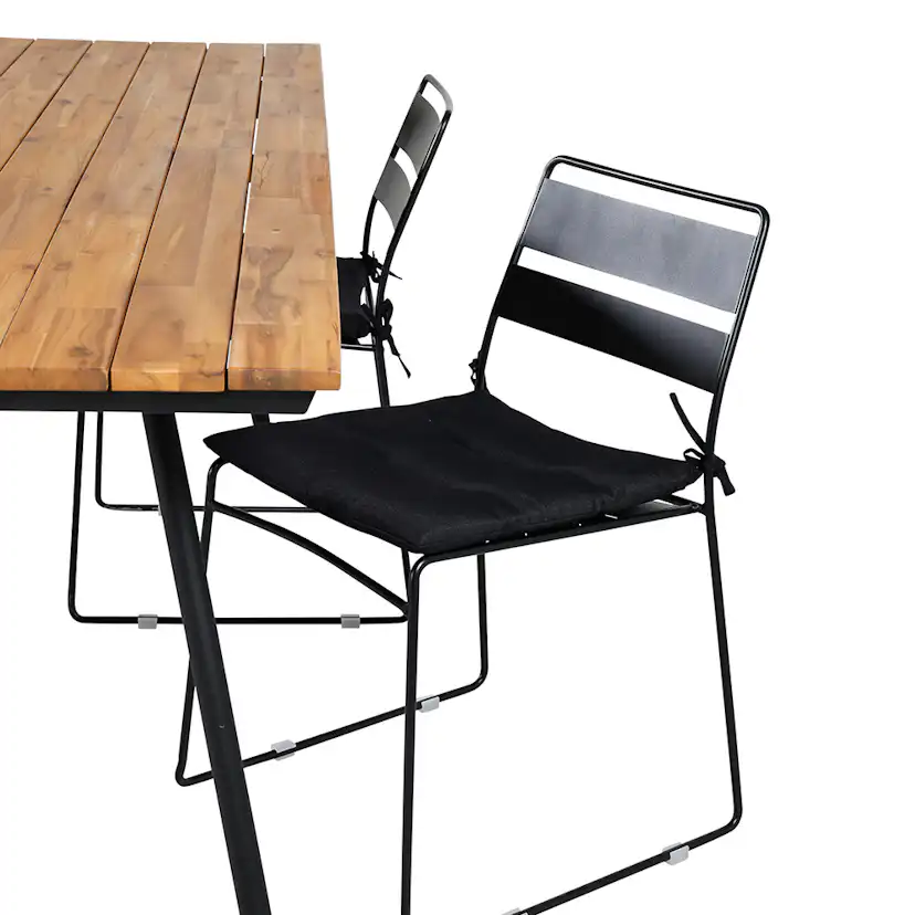 Matgrupp Venture Home Chane med 4 Legi Matstolar