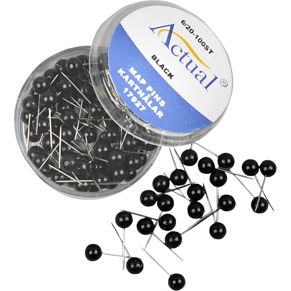 Kartnålar Creativ Company 17x6 mm 100 st/1 Förp