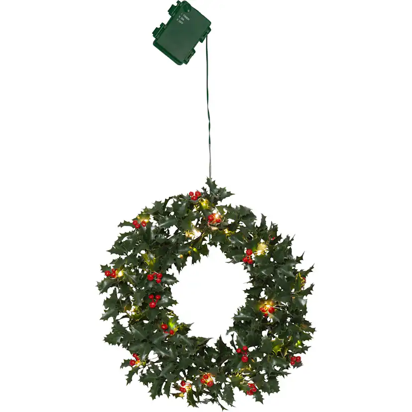 Krans Star Trading Holly 30 cm 20L Bo